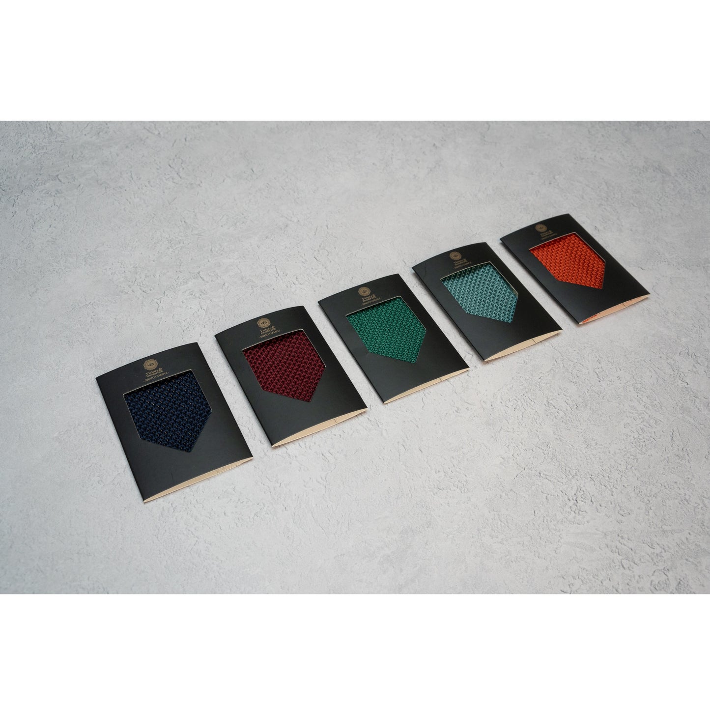 Wedding Tie Set Colour Swatches