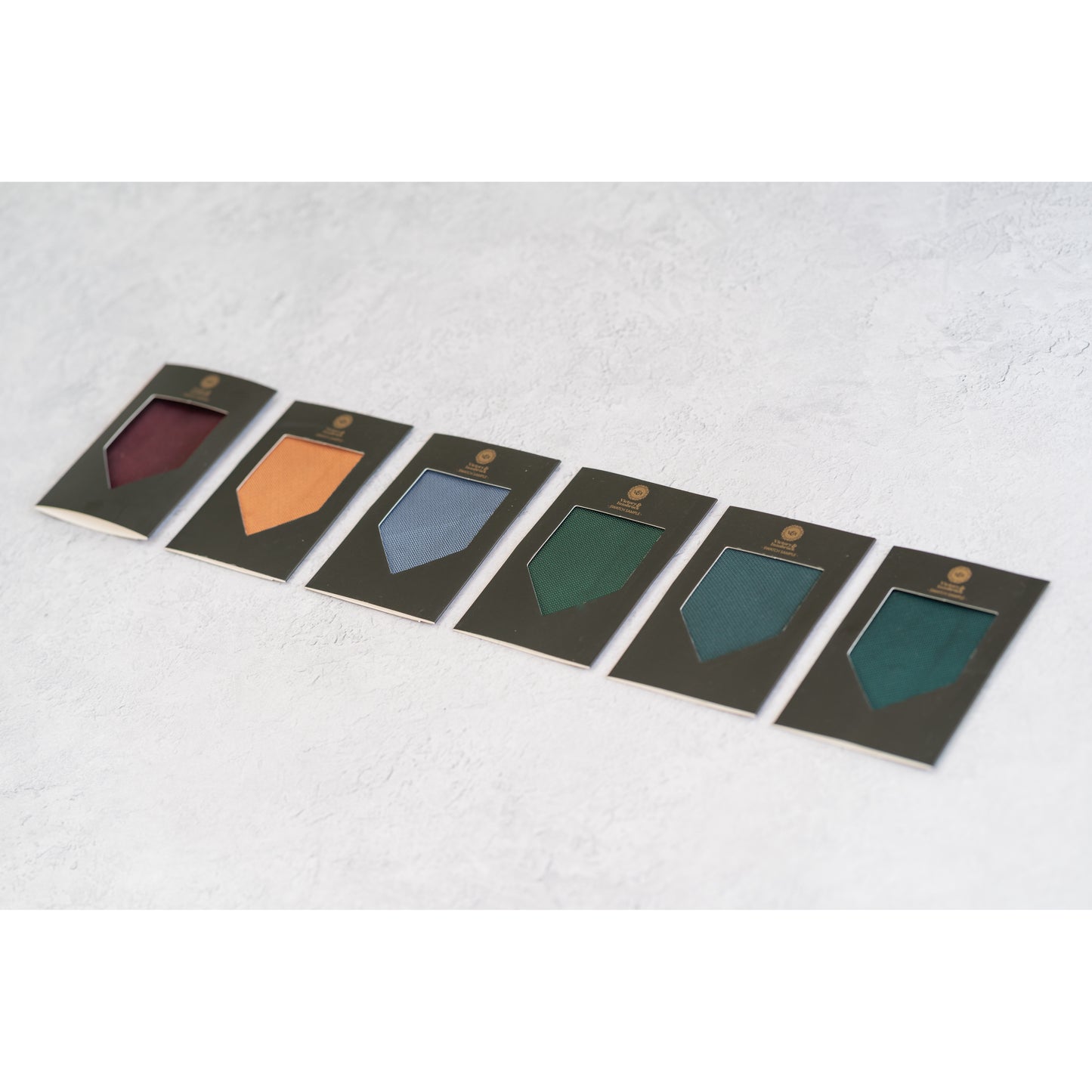 Wedding Tie Set Colour Swatches