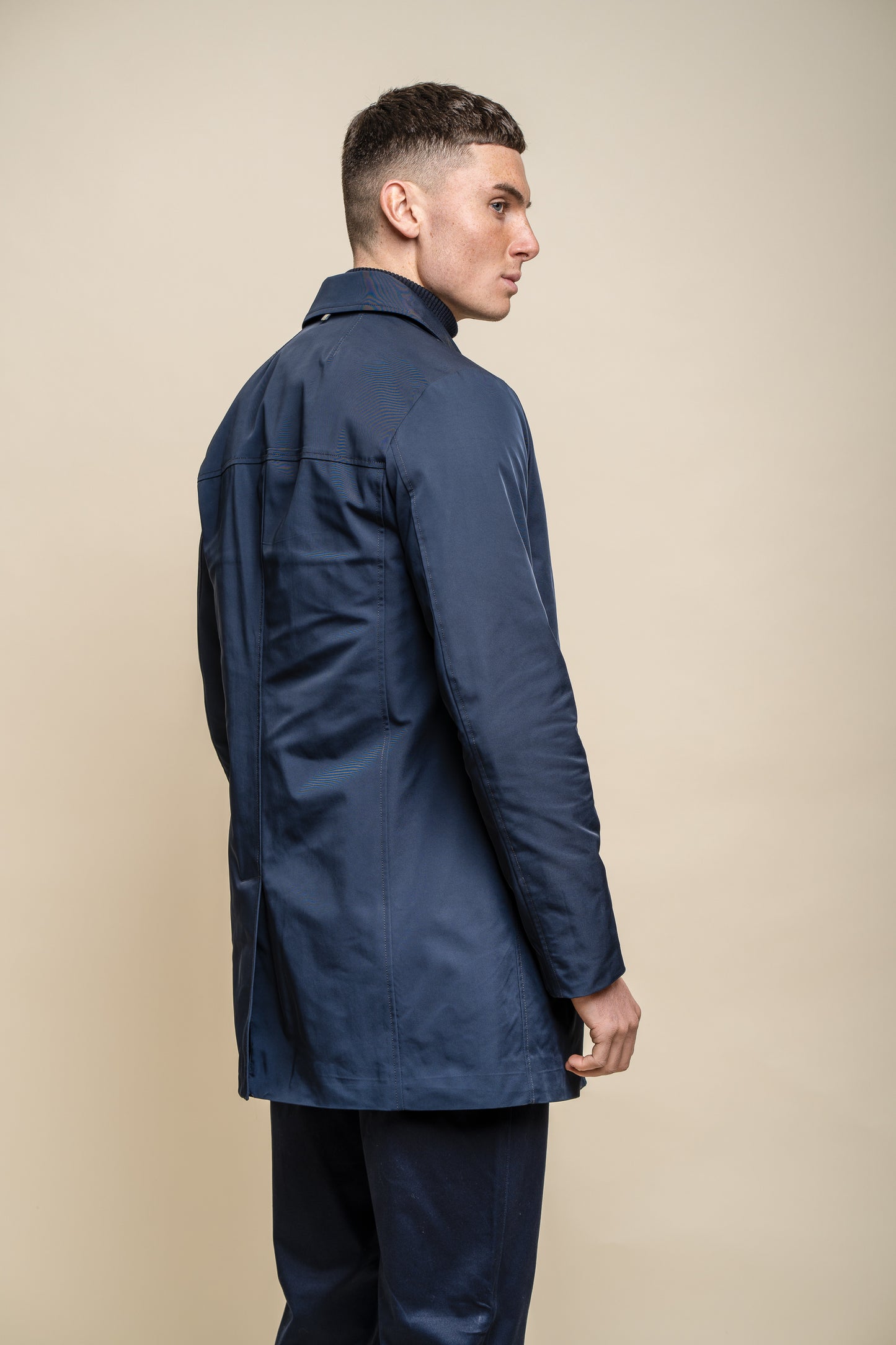 Barracuda Overcoat Navy