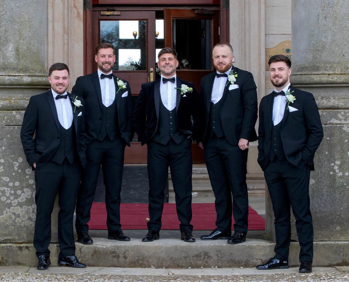 Groomsman in Victory and Innsbruck Tie Sets