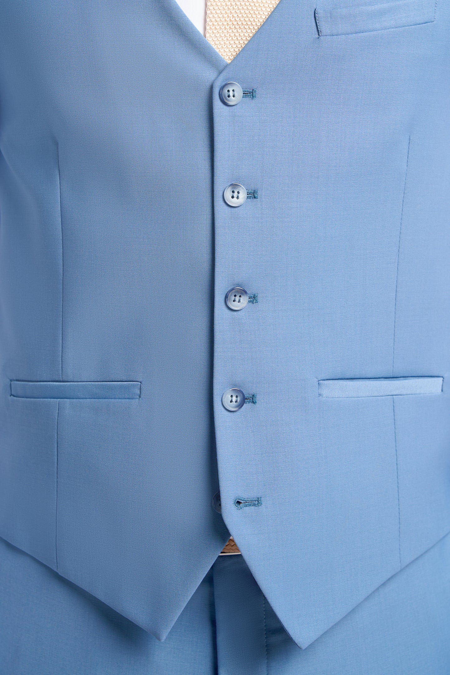 Bond Ocean Blue Three Piece Suit