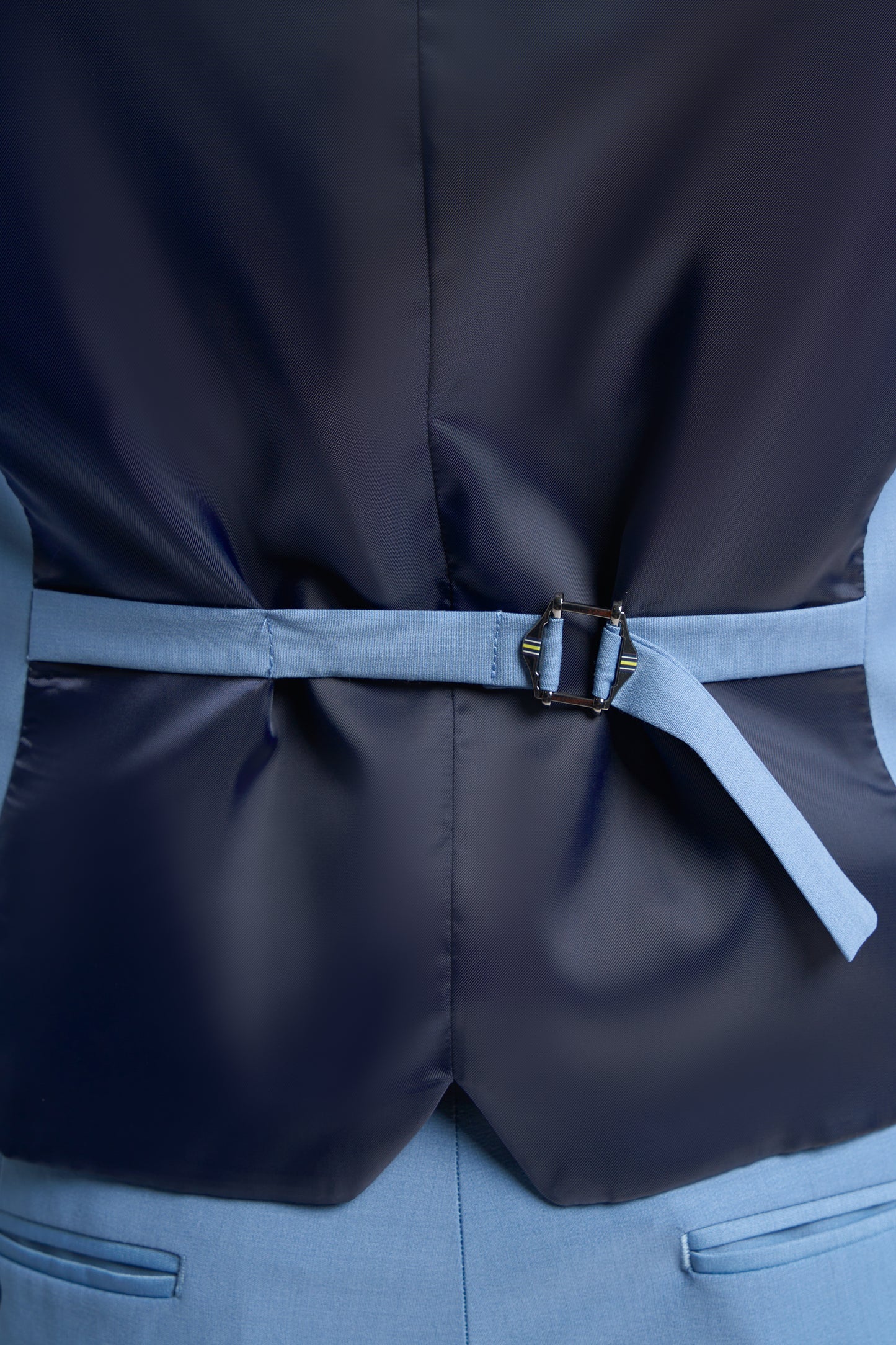 Bond Ocean Blue Three Piece Suit