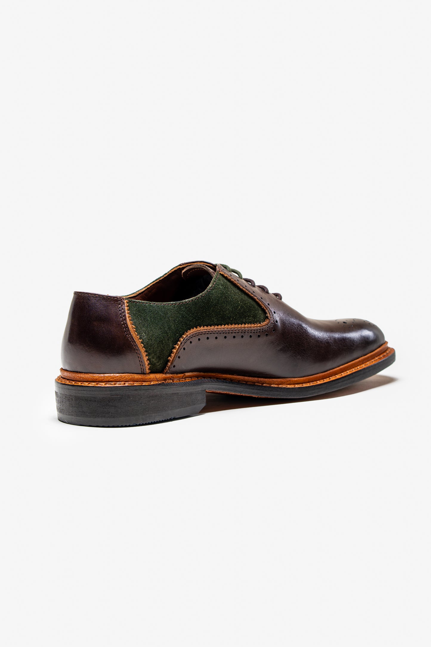 Brentwood Shoes Brown Olive