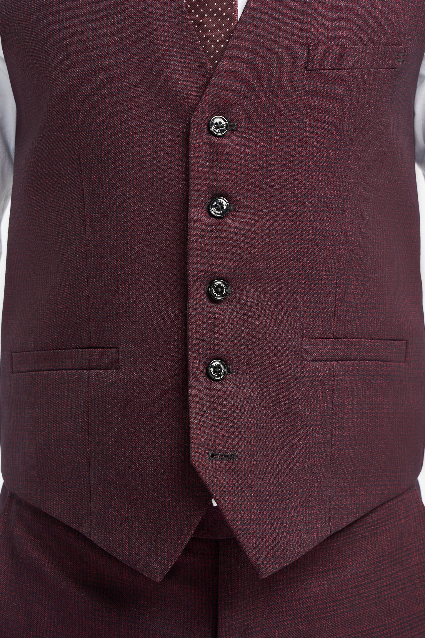 Caridi Wine Waistcoat