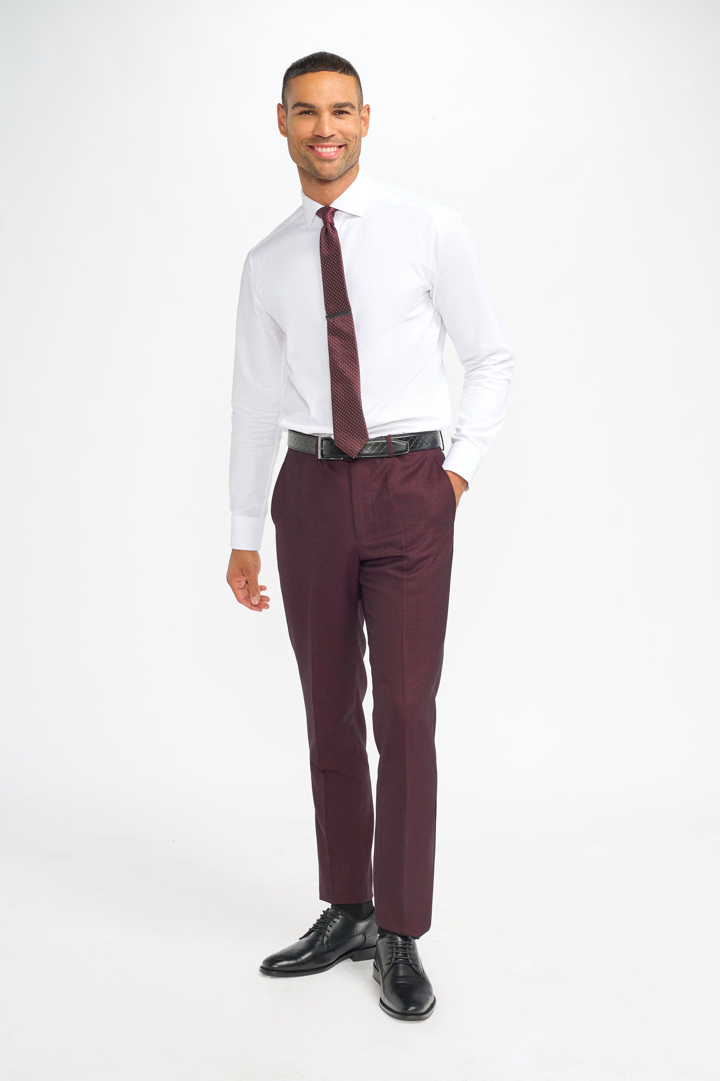 Caridi Wine Trouser