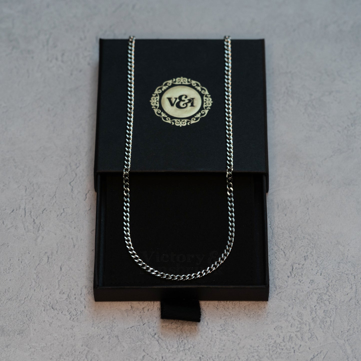 CUBAN X 3.7MM NECKLACE