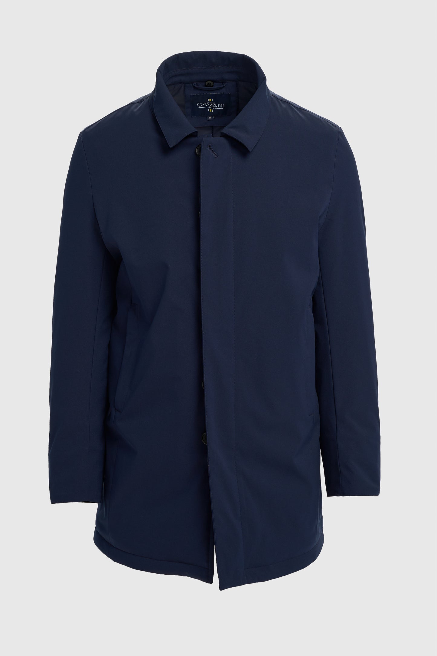 Heston Overcoat Navy