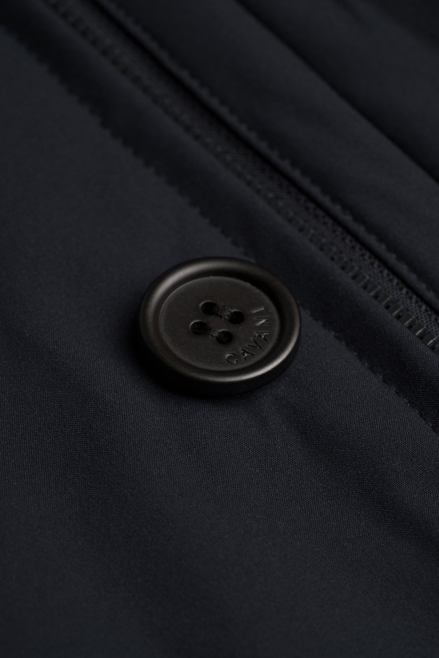 Heston Overcoat Navy