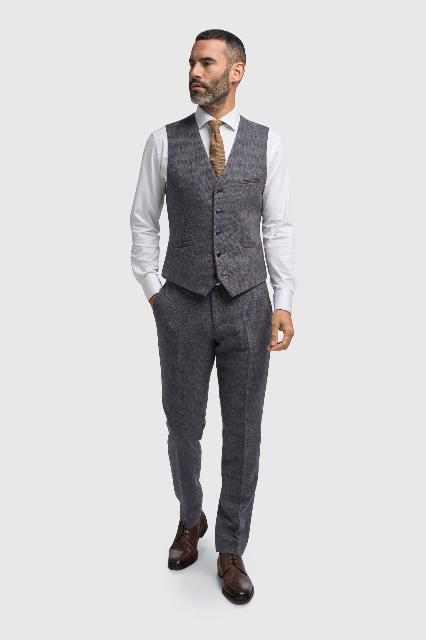 Thomas Savoy Tweed Waistcoat