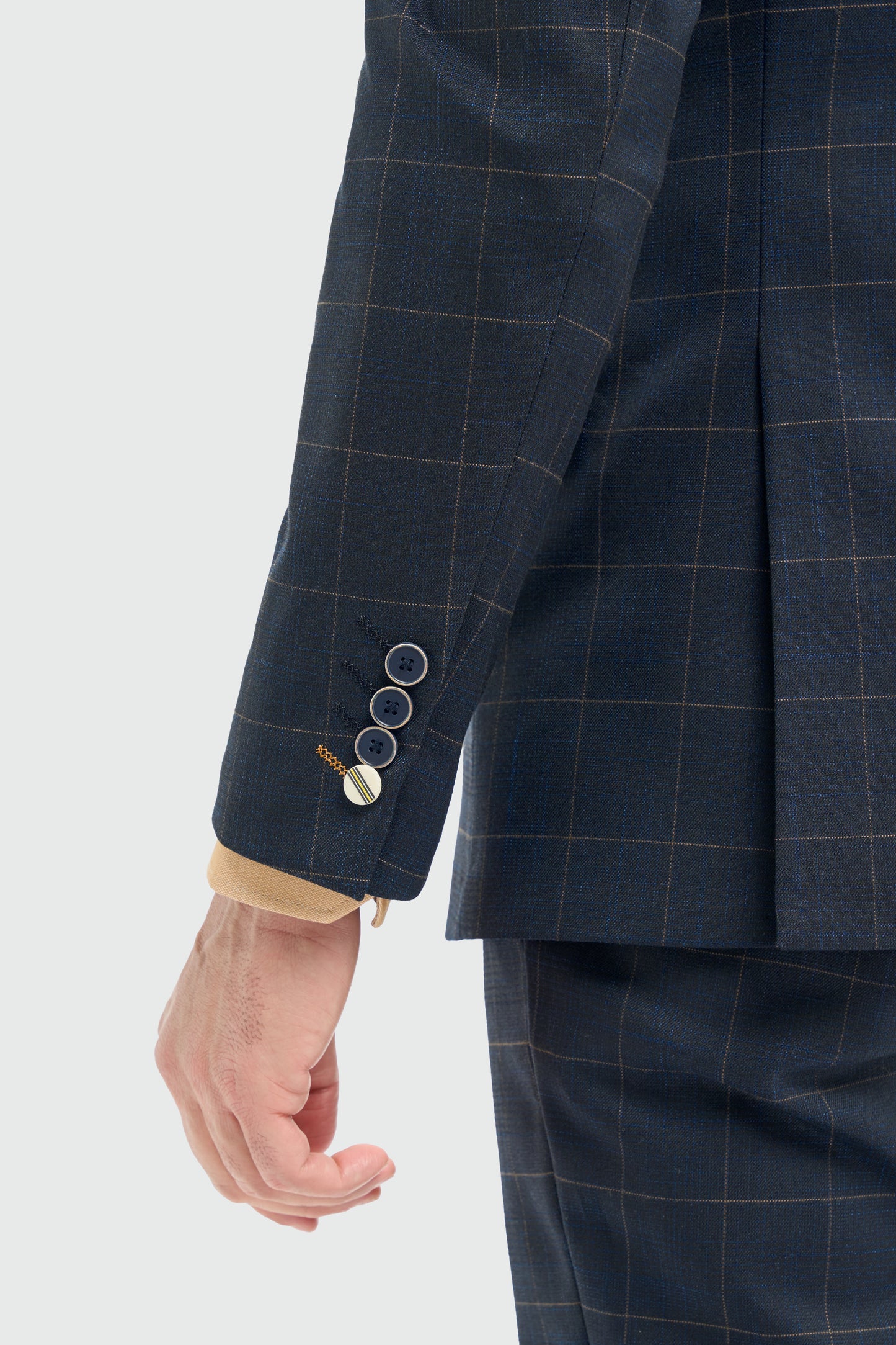 Torino Navy Three Piece Suit
