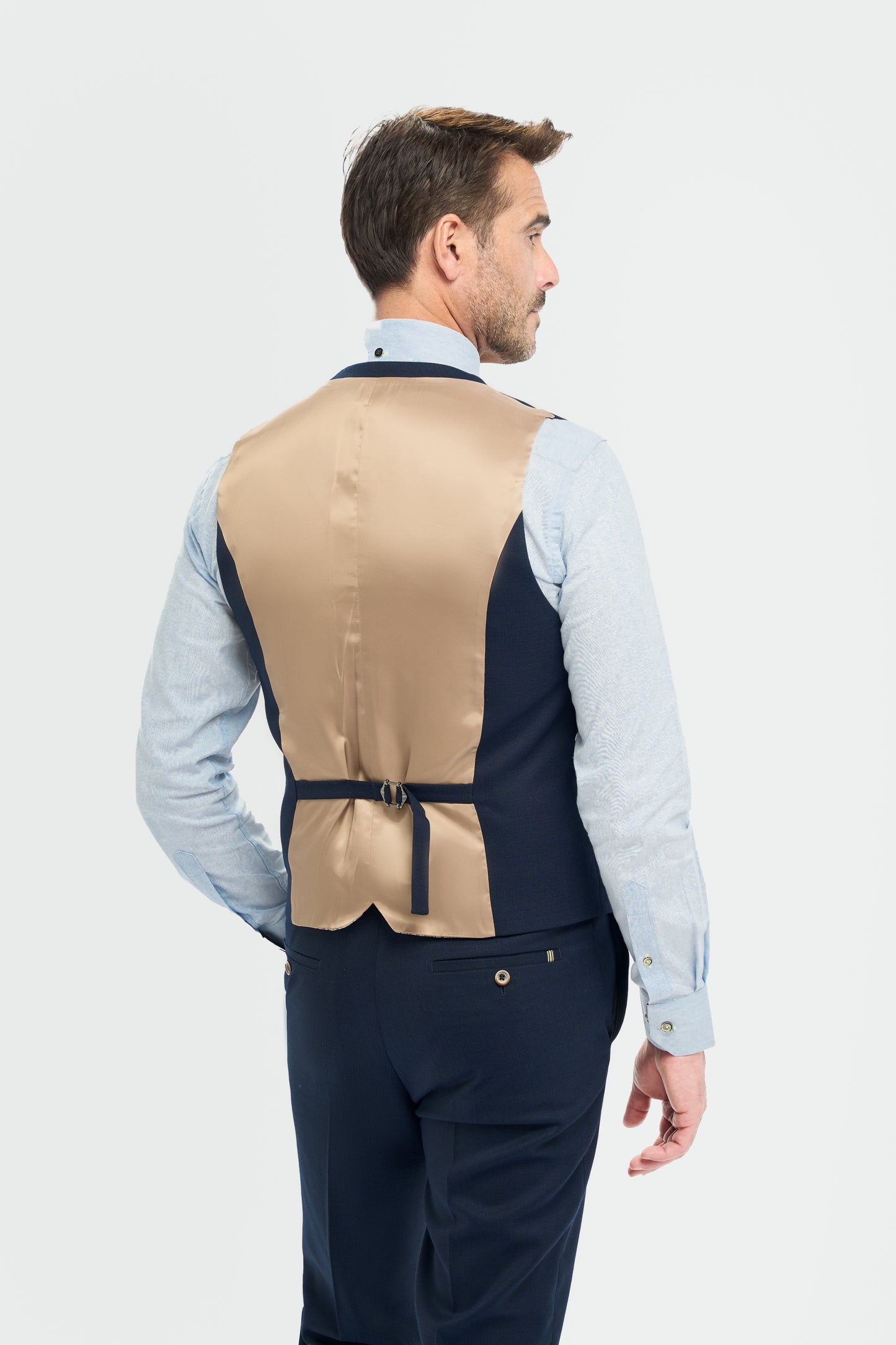 Tropez Navy Waistcoat