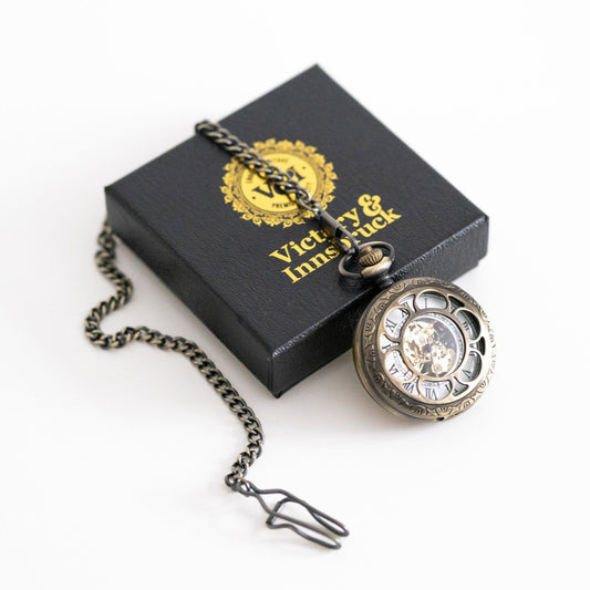 Steampunk Pocket Watch | Bronze | The Percy