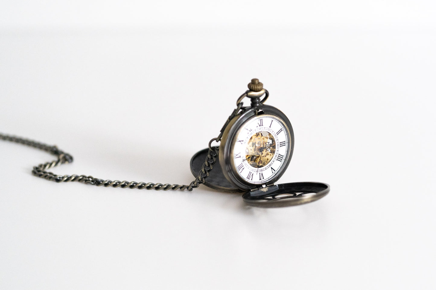 Steampunk Pocket Watch | Bronze | The Percy