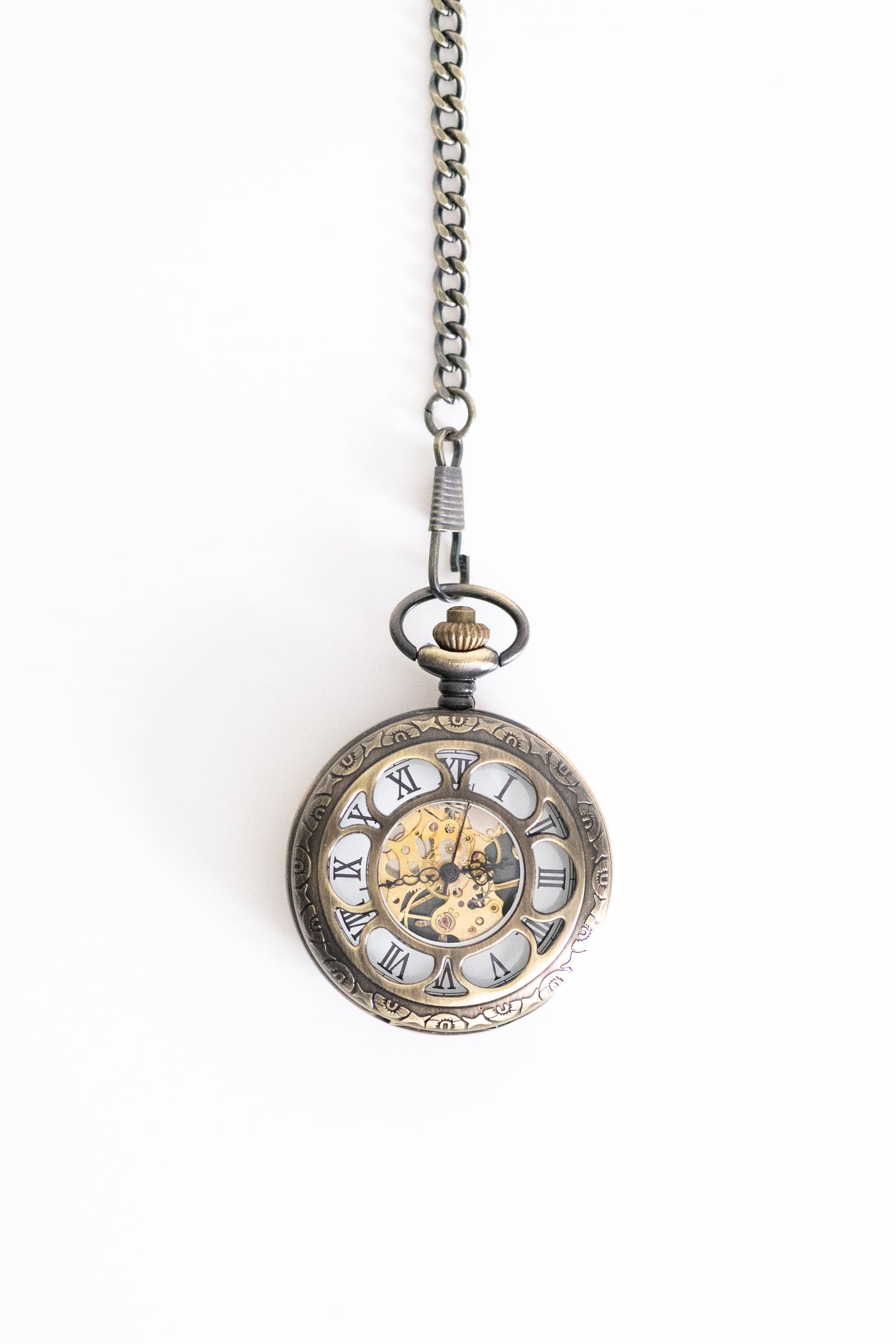 Steampunk Pocket Watch | Bronze | The Percy