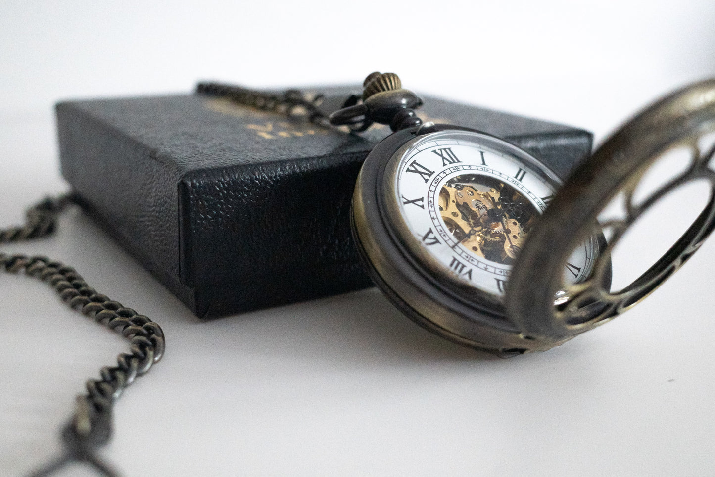 Steampunk Pocket Watch | Bronze | The Percy