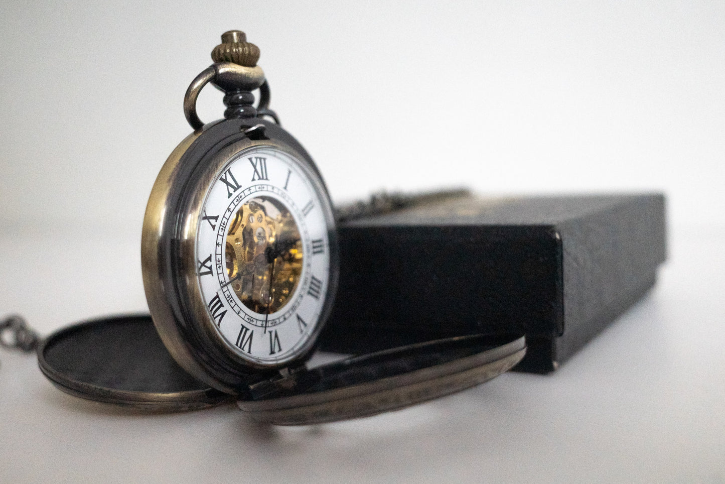 Steampunk Pocket Watch | Bronze | The Percy