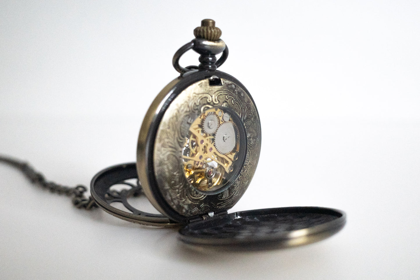 Steampunk Pocket Watch | Bronze | The Percy