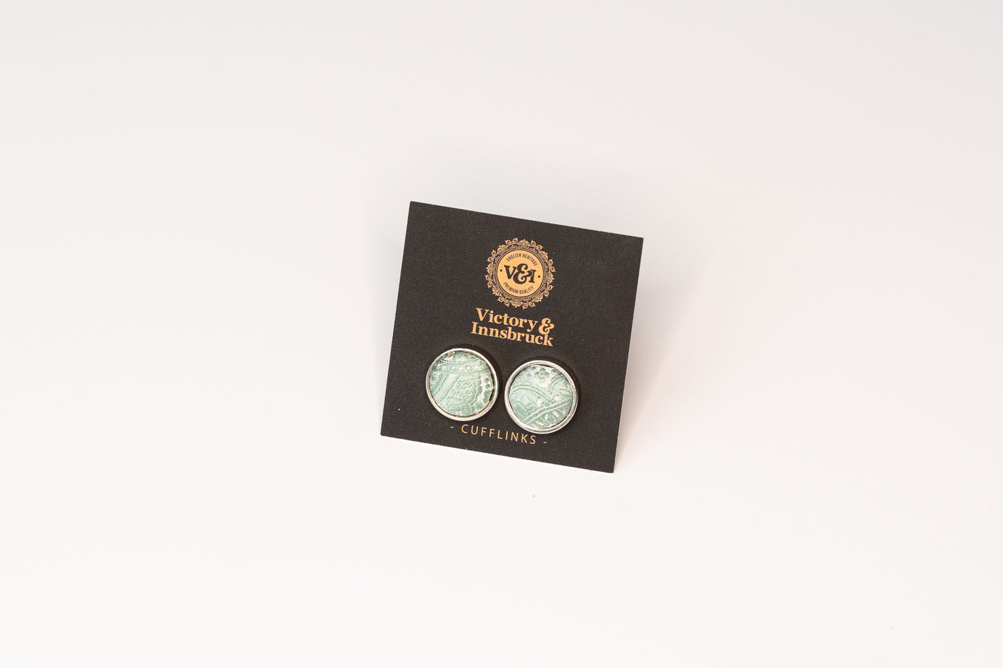 SAGE GREEN PAISLEY TIE BOX SET