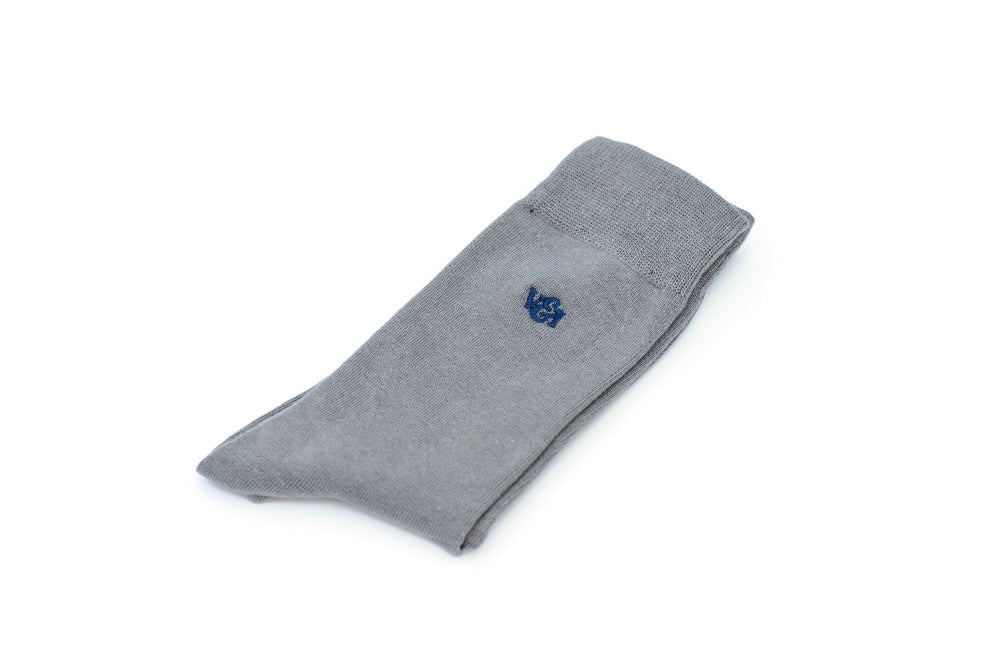 GREY PAISLEY TIE SET