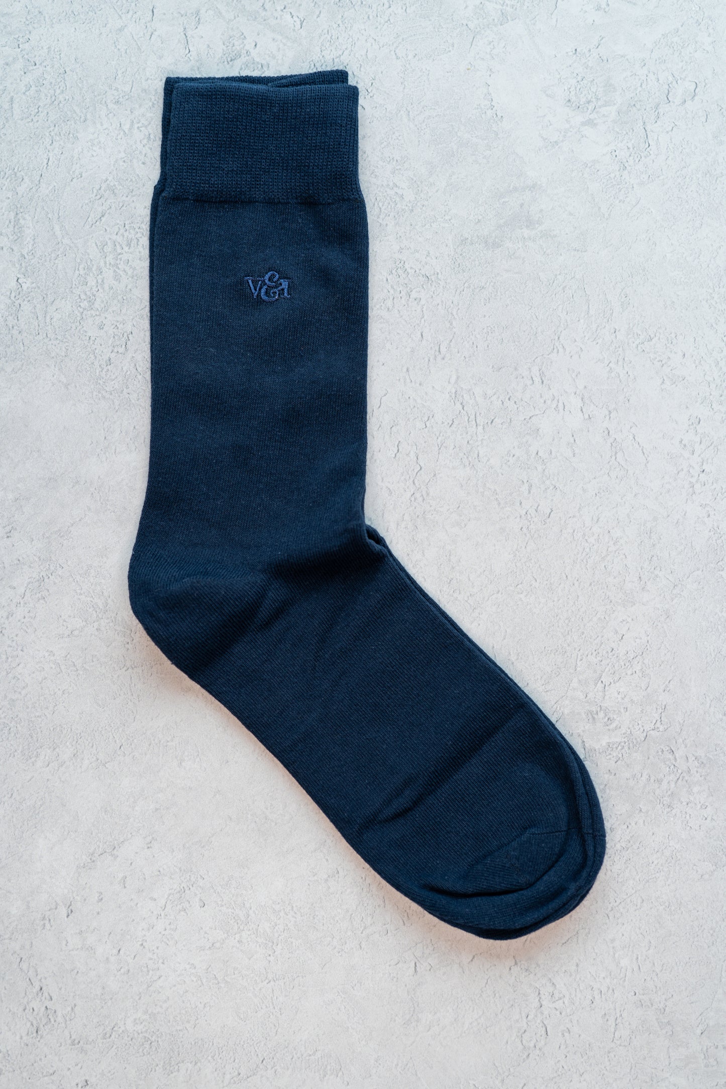 NAVY BLUE KNITTED TIE SET