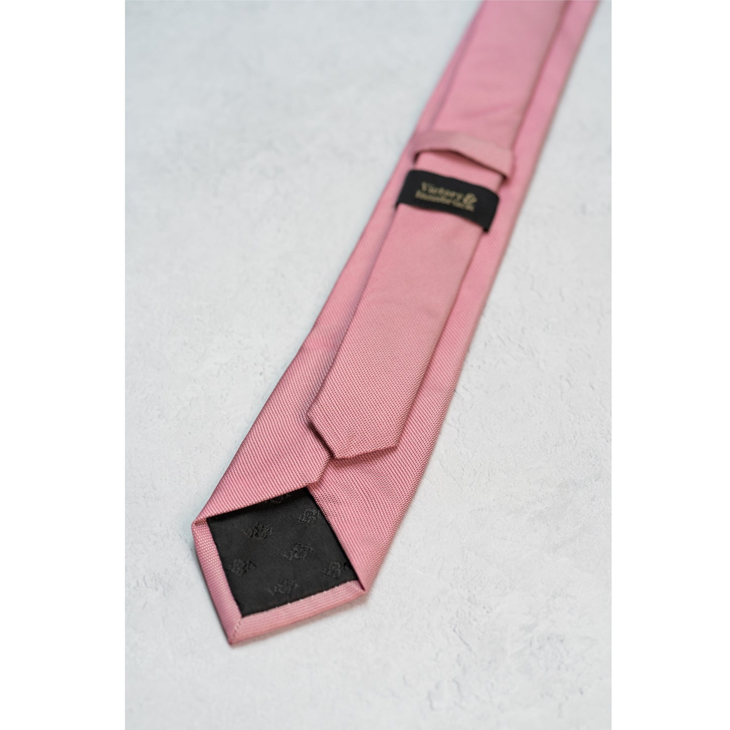 LIGHT MAUVE TEXTURED TIE SET