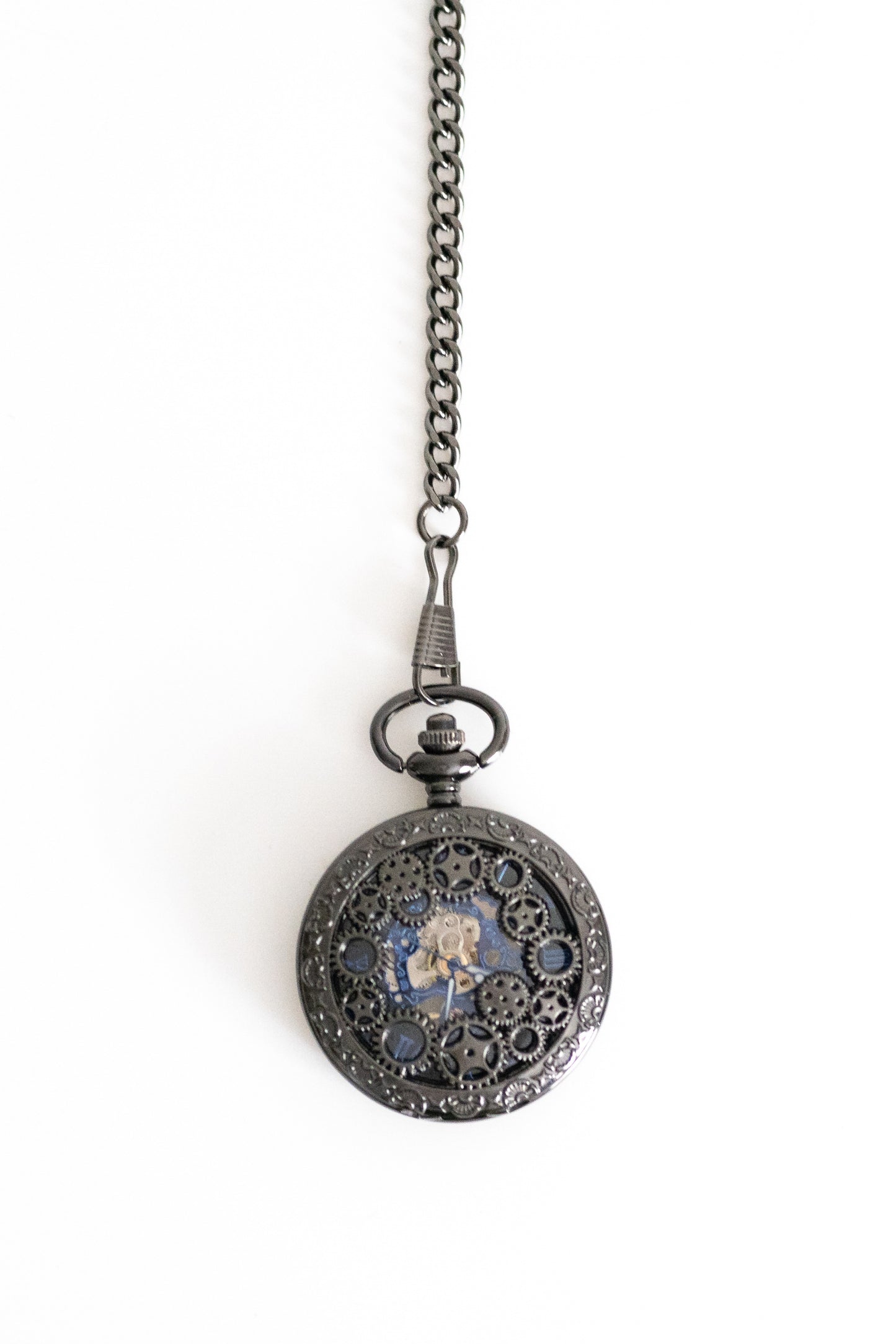 Steampunk Pocket Watch | Gunmetal | The Armstrong II