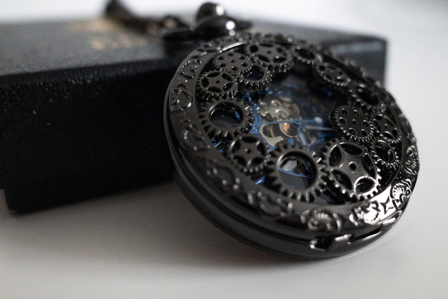 Steampunk Pocket Watch | Gunmetal | The Armstrong II