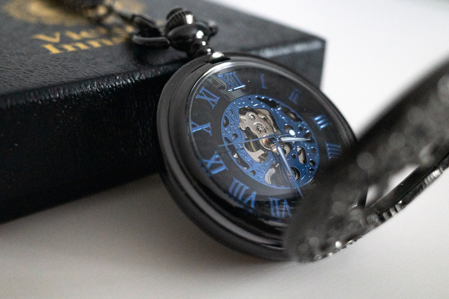 Steampunk Pocket Watch | Gunmetal | The Armstrong II