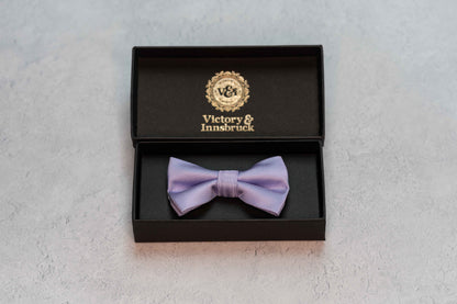 BOY'S LAVENDER TEXTURED BOW TIE