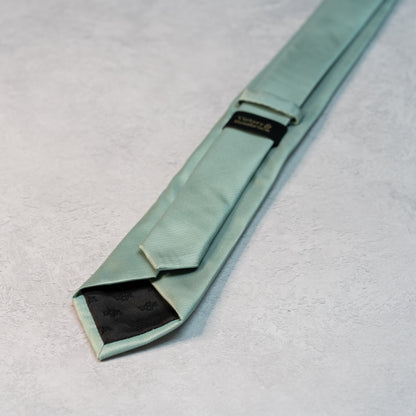 BOY'S SAGE GREEN TEXTURED TIE & POCKET SQUARE