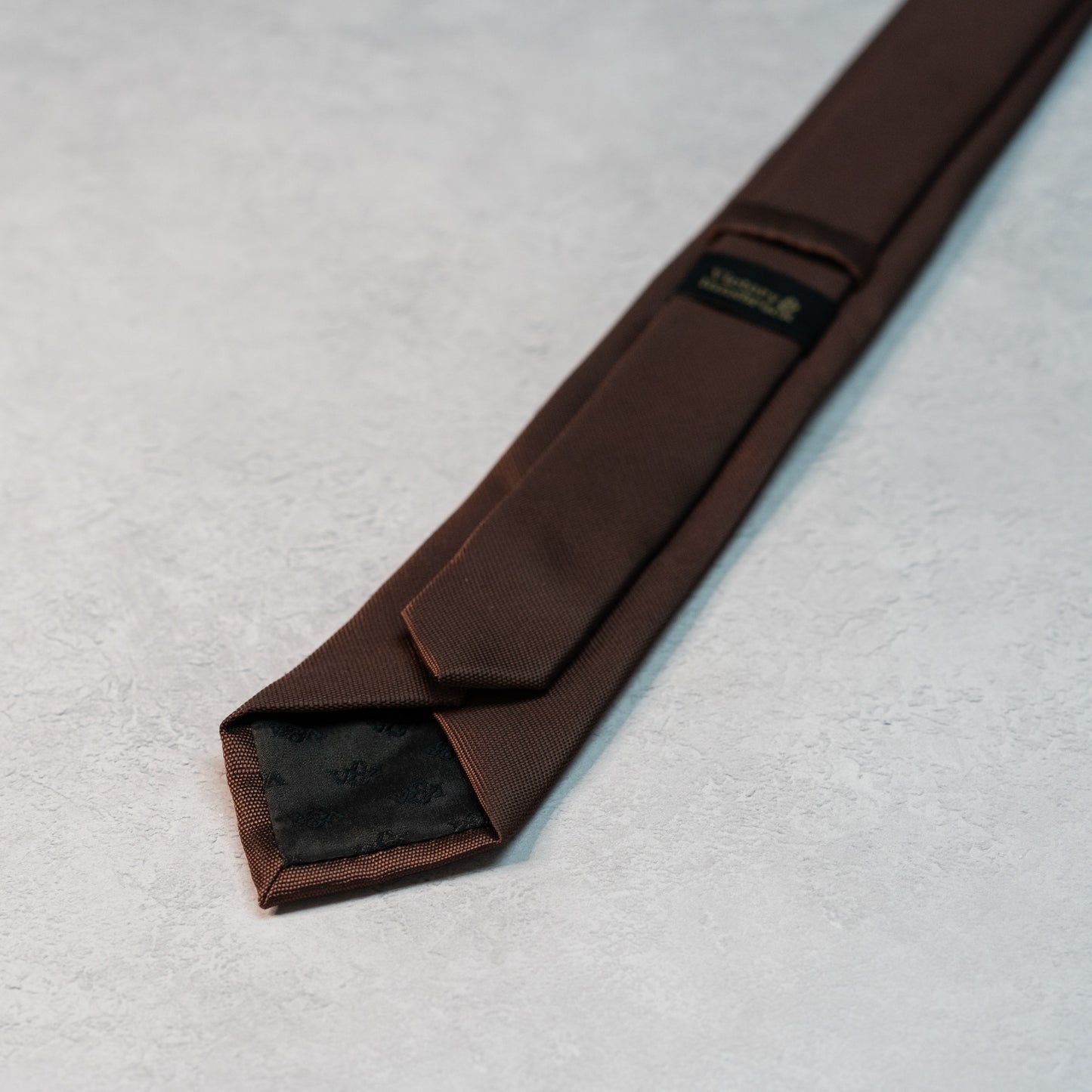 CHOCOLATE BROWN TEXTURED TIE SET