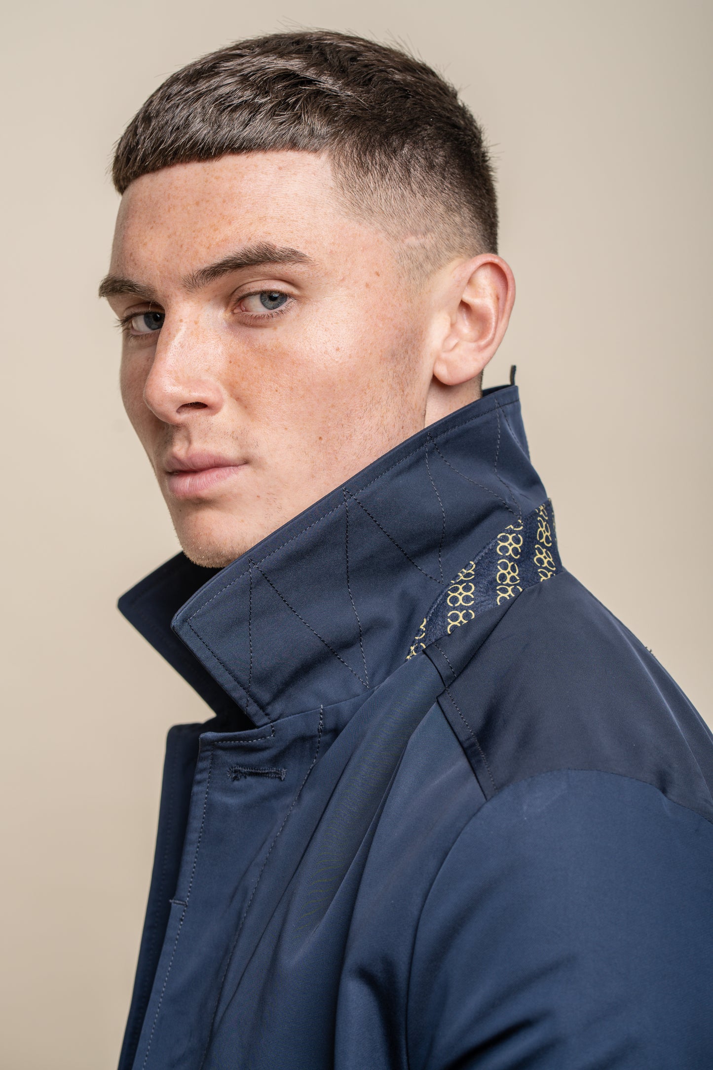Barracuda Overcoat Navy