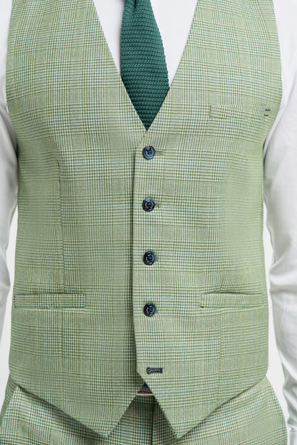 Caridi Sage Waistcoat