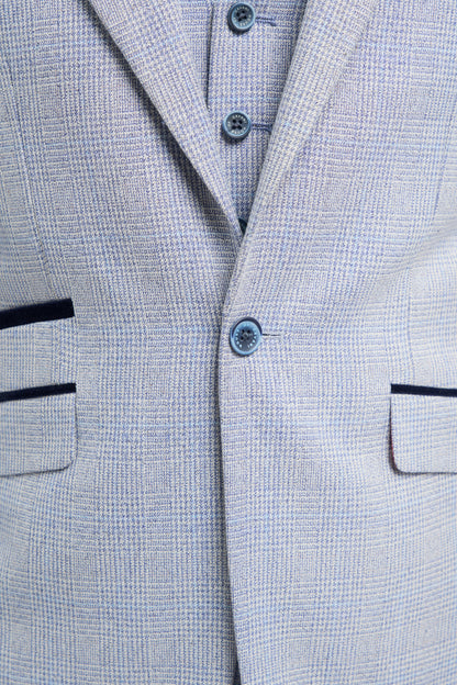 Caridi Sky Slim Fit Blazer