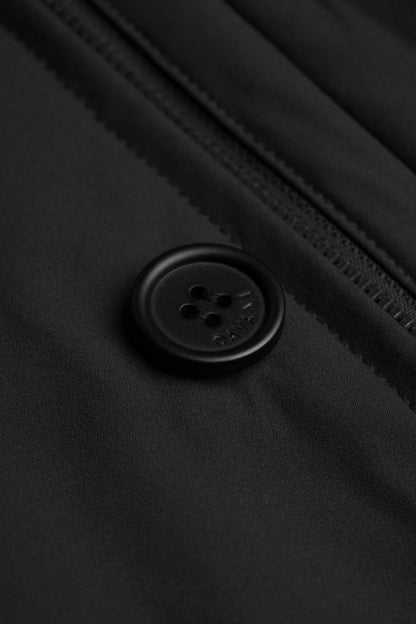 Heston Overcoat Black