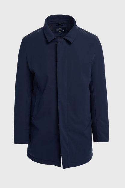 Heston Overcoat Navy
