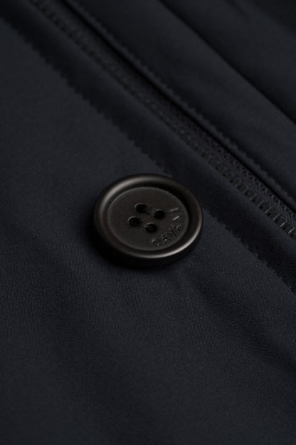 Heston Overcoat Navy