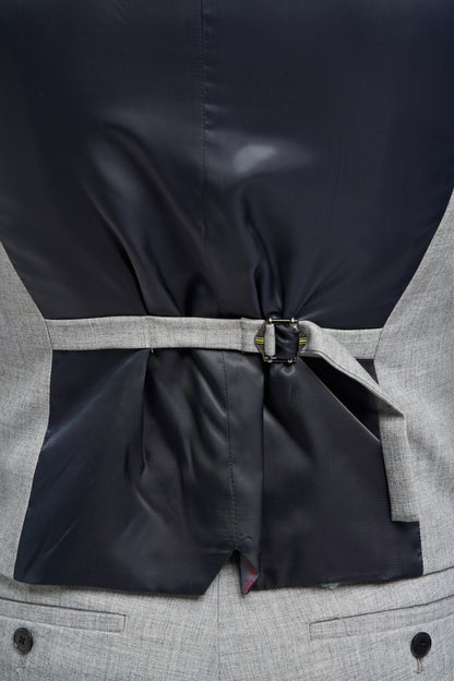 Malibu Grey Three Piece Suit