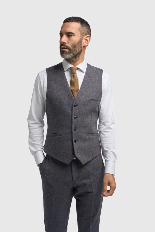 Thomas Savoy Tweed Waistcoat