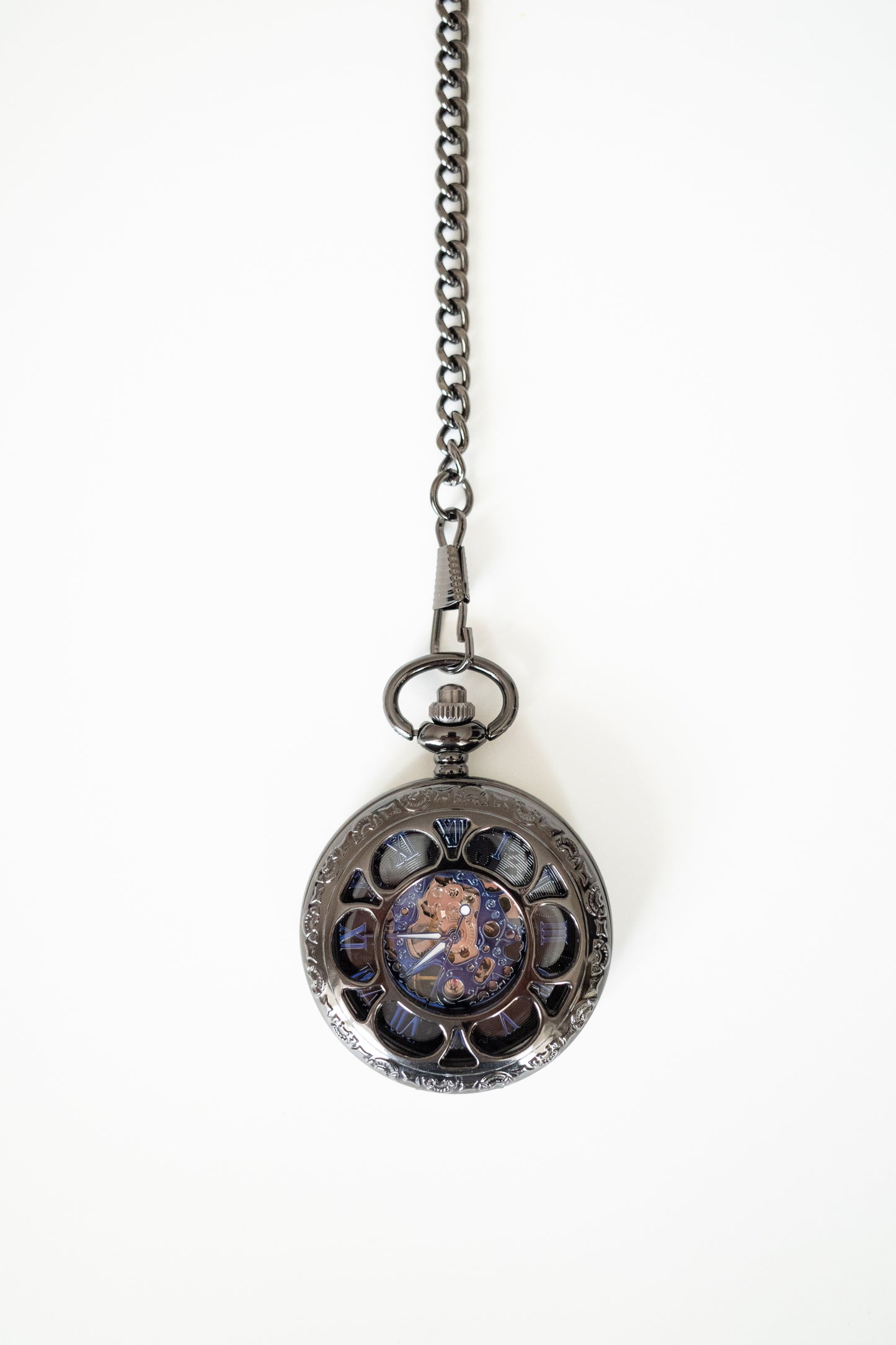 Steampunk Pocket Watch | Gunmetal | The Armstrong