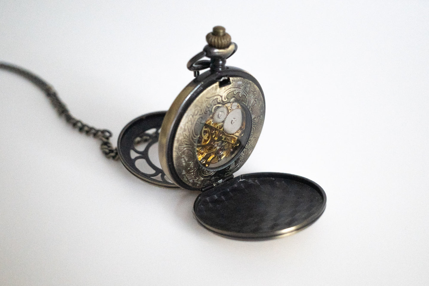 Steampunk Pocket Watch | Bronze | The Percy
